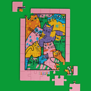 Puzzle - WUCHTA KOCIAMBRÓW - 120 elementów